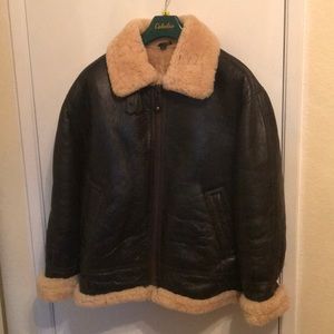 B3 Sheepskin Bomber Jacket